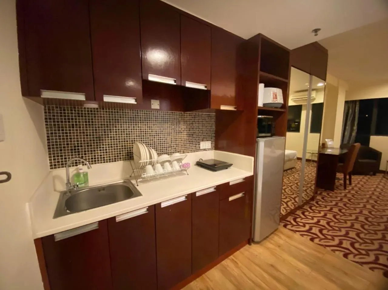 Bv1 Studio Kk City Centre With Pool Near Imago Κότα Κιναμπαλού